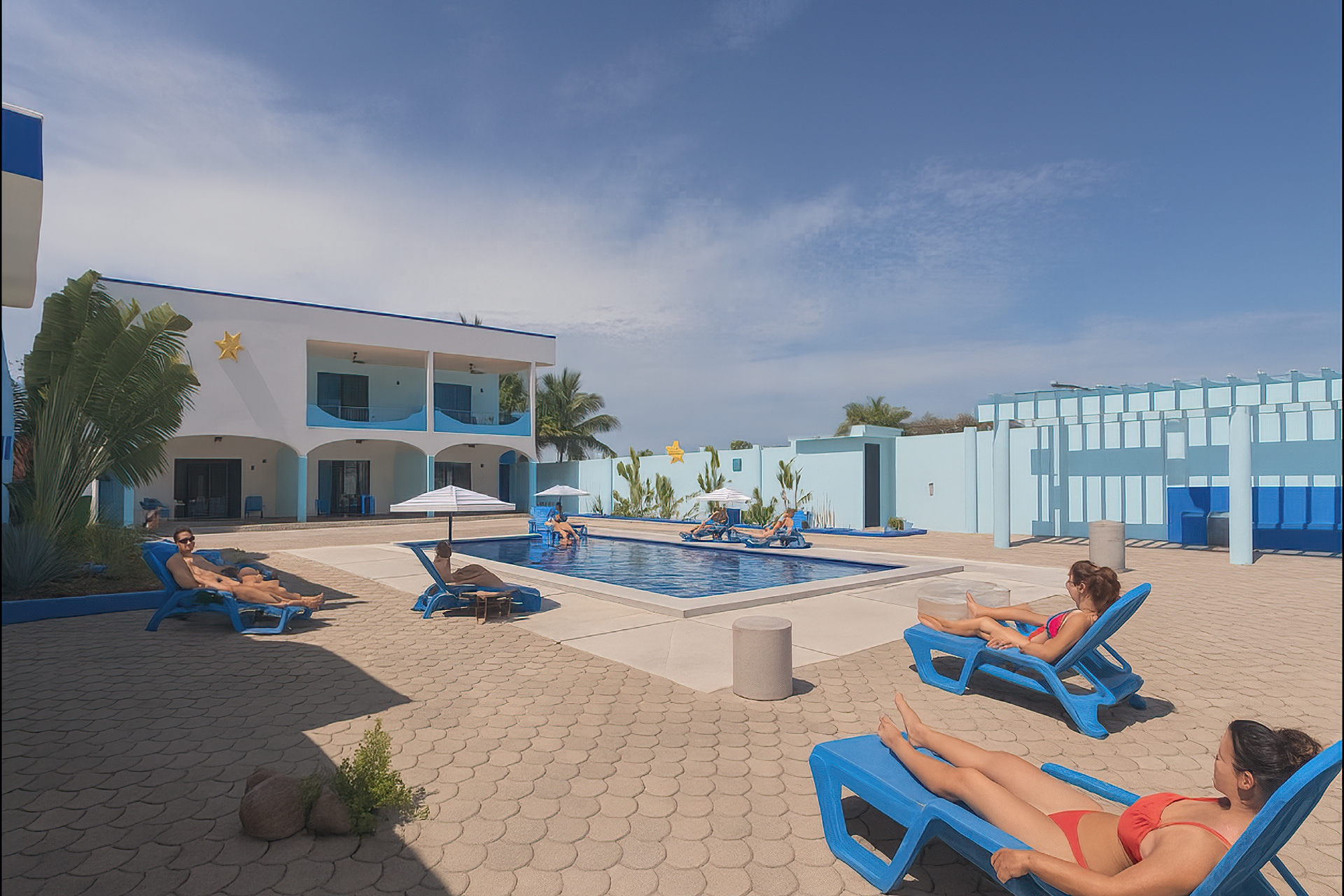 Vila Star of the Sea Manzanillo Blue Star Deck