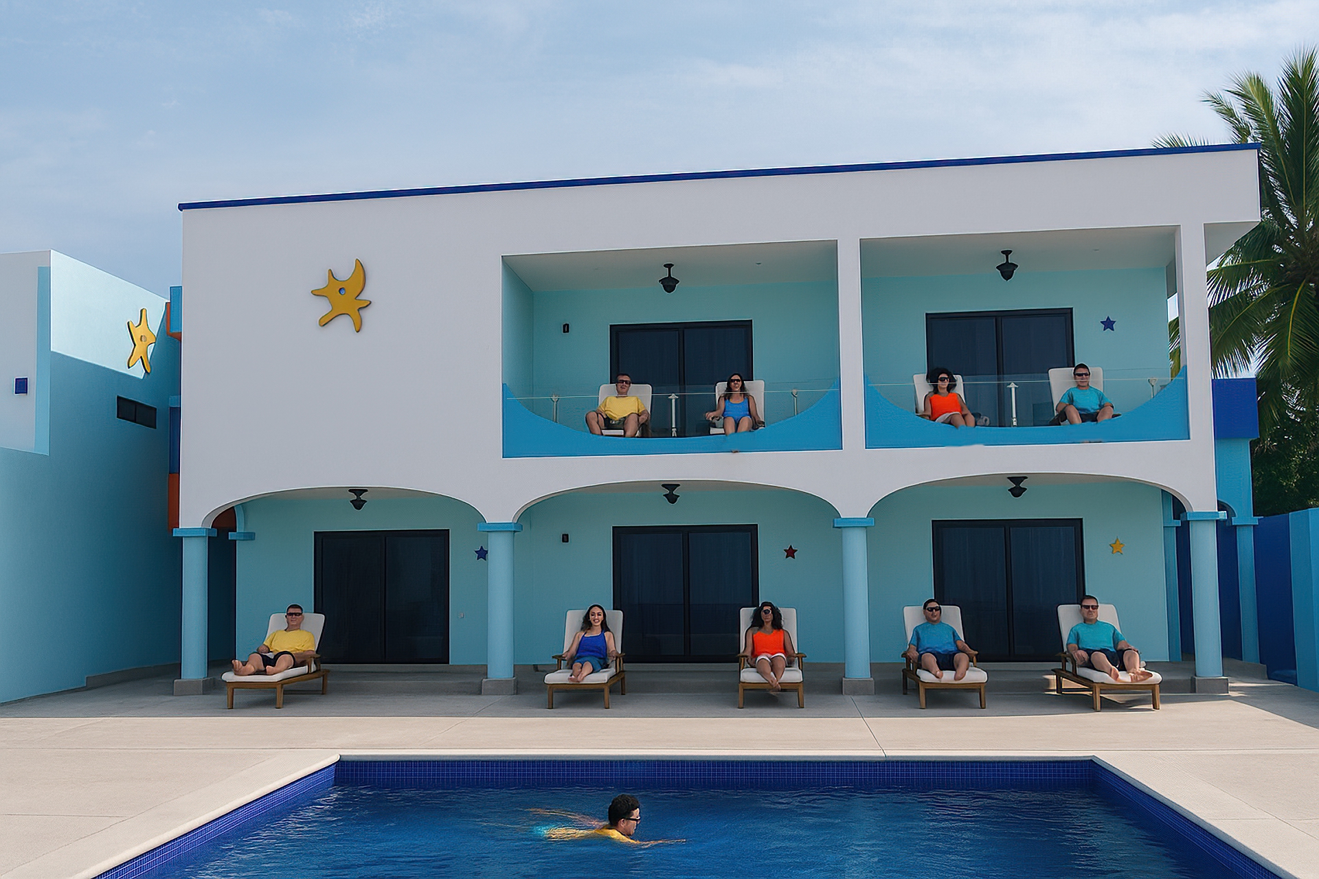 Vila Star of the Sea Manzanillo Morning Star Deck